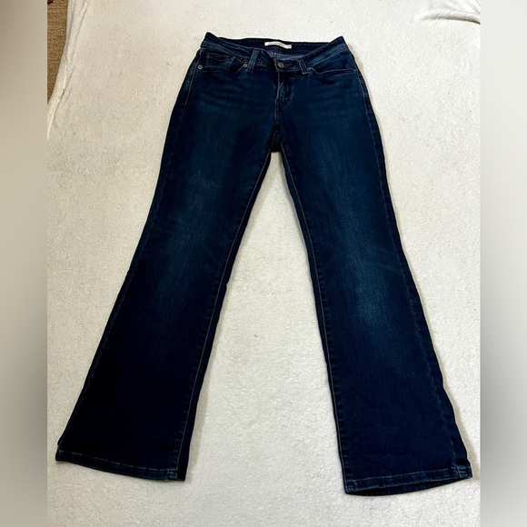 Levi's Dark Wash 529 Curvy Bootcut Jeans - Size 28 - Picture 2 of 11